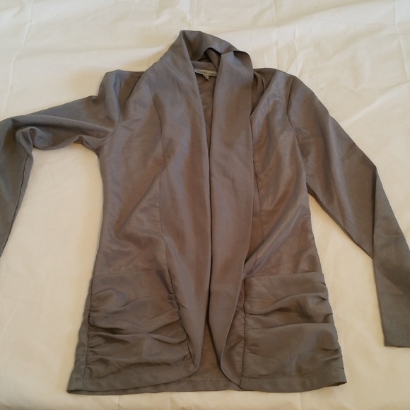 Charlotte Russe Women's Cardigan Open‎ Front Crepe - Picture 5 of 7